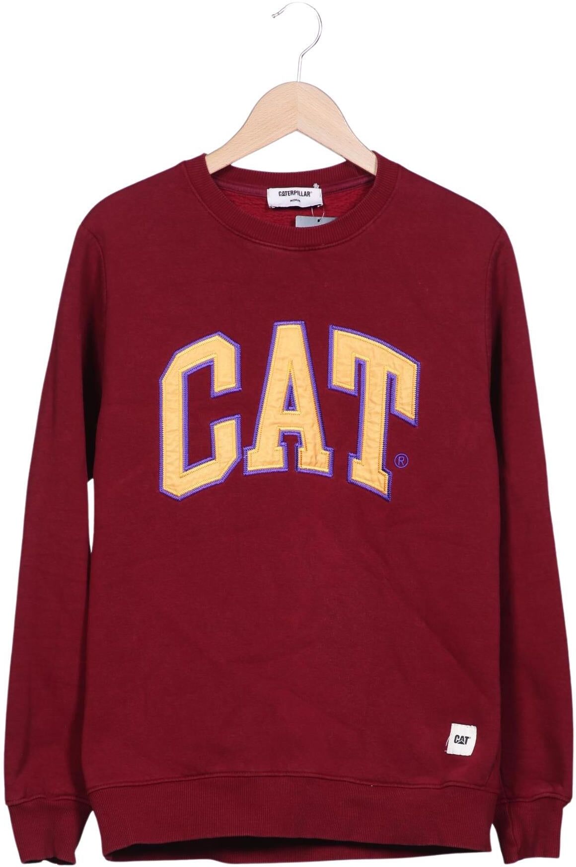 CAT by Caterpillar Damen Sweater, Rot, Gr. M, Baumwolle / Elasthan - Second Hand