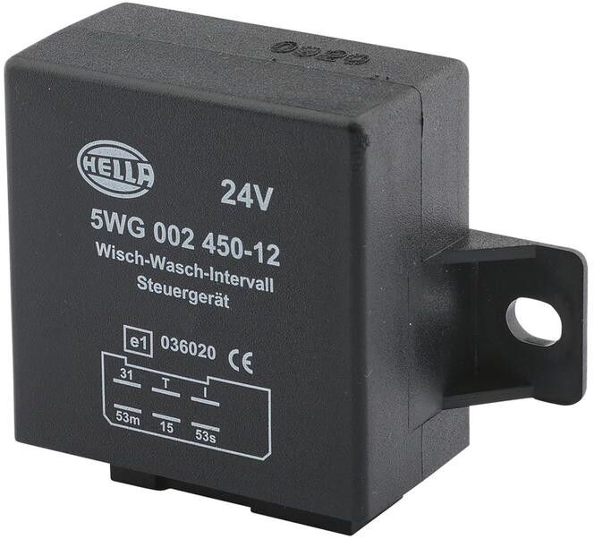 HELLA 5WG 002 450-121 Relæ, visker / vasker interval
