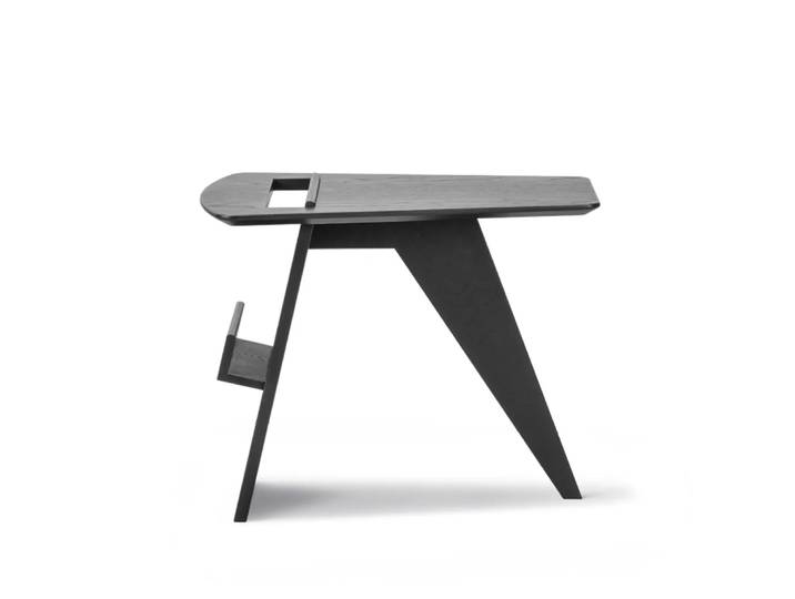 Fredericia Furniture Table basse Magazine Chêne noirci