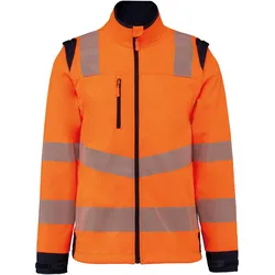 Kariban,  Recycling Arbeitsjacke mit abnehmbaren Softshellärmeln (XXL)