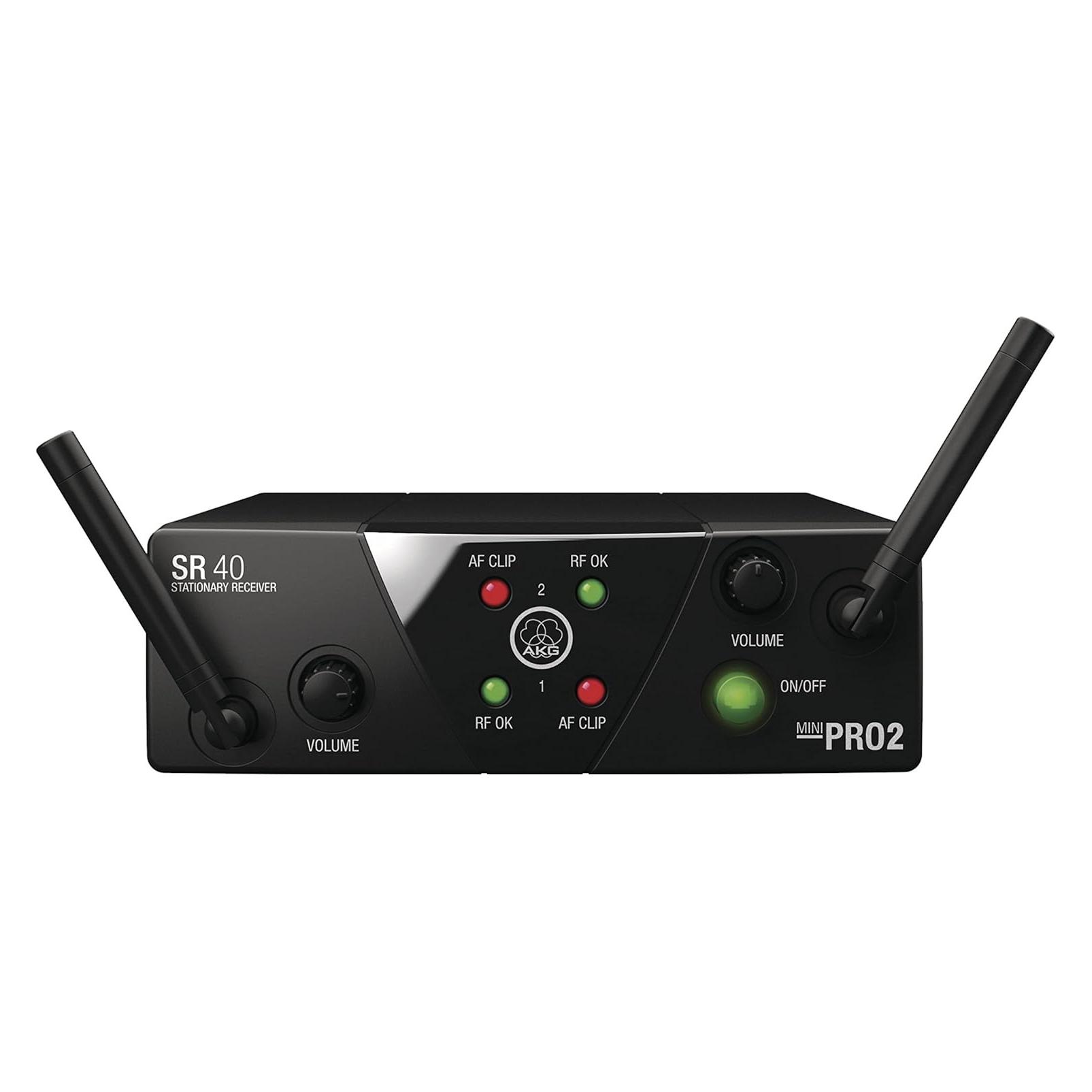AKG Pro WMS40 Mini Dual Vocal Set (AKGWMS40MINIDVSETISM)