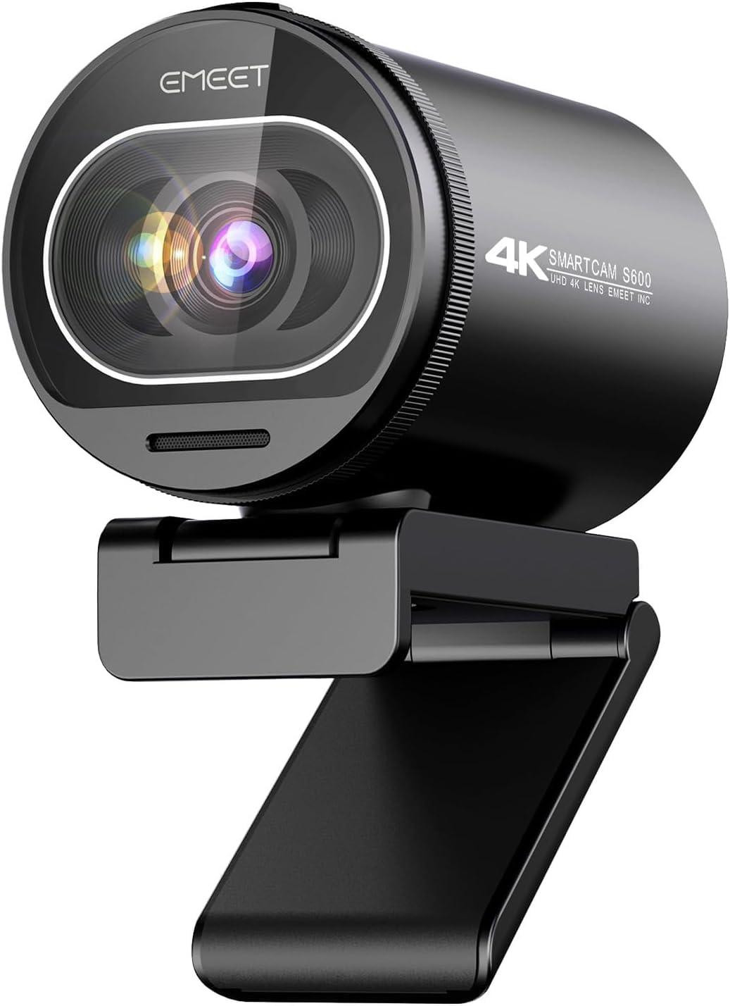 Selius S600 4K Webcam met microfoon en PDAF autofocus voor pc