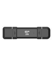 Silicon Power 500 GB Portable-Stick-SSD USB 3.2 DS72 Black (SP500GBUC3S72VPK)