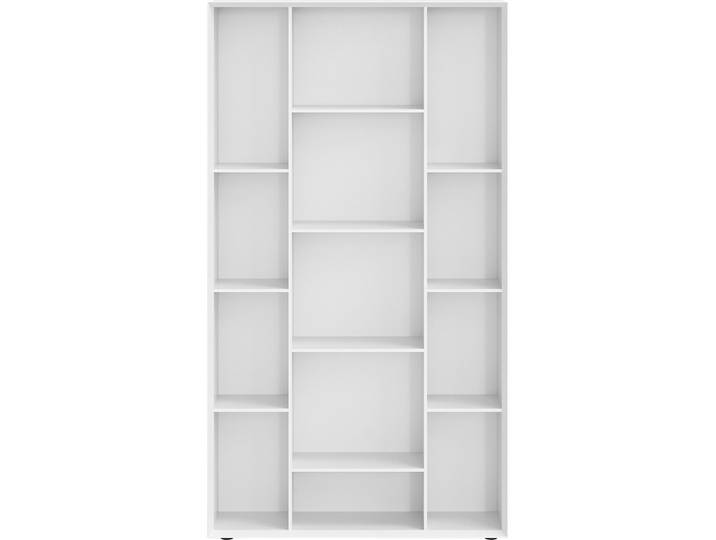 Regal Sleek weiss MDF B 100 H 180 cm
