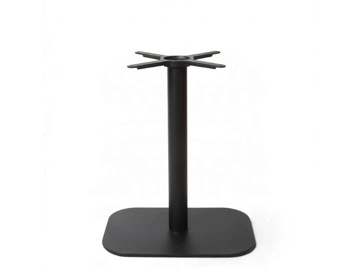 Pied de table PASSY - Base rectangulaire - Noir