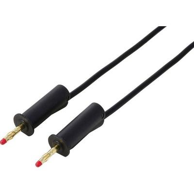 VOLTCRAFT MSB-132 Messleitung 4 mm, 2,5 mm², 32 A, Schwarz, 2 m, PVC, Kontakte