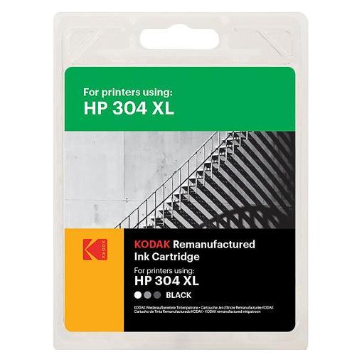 Kodak CARTUCHO Negro para HP 304XL (BK) (185H030430)