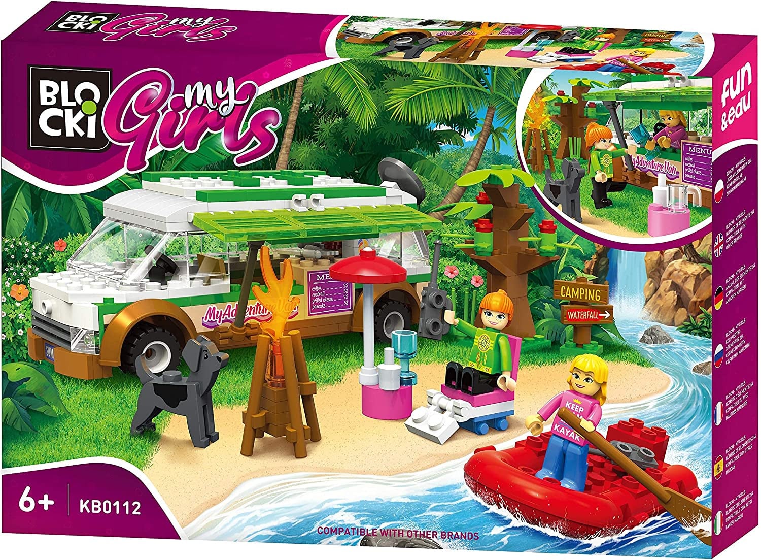 Klocki Blocki MyGirls Caravan