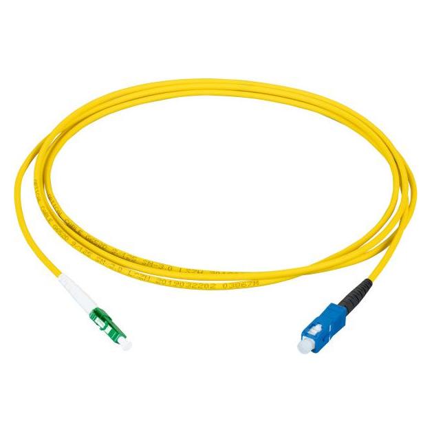 EFB Elektronik Simplex LWL Patchkabel LC/APC-SC G657.A2 1m 3,0mm Gelb 9/125µm Hersteller: EFB-Elektronik (O1410.1) (1 m) (O1410.1)