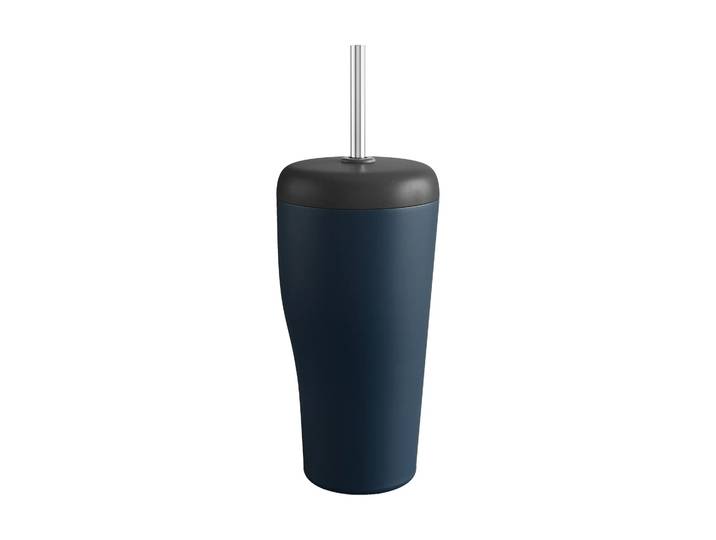 Georg Jensen Mug thermique Sky avec paille 40 cl Bleu