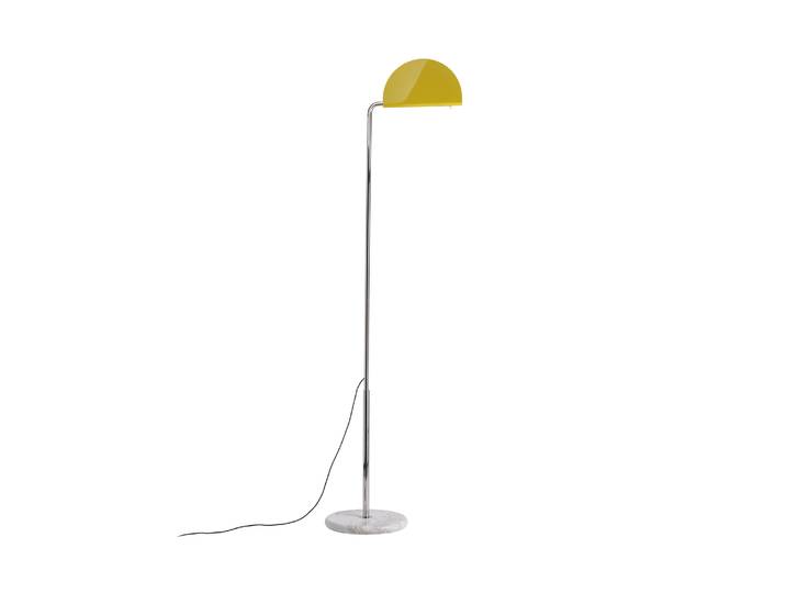 DCW éditions - Liseuse orientable Mezzaluna - Jaune - Marbre - Designer Bruno Gecchelin