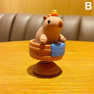 Uplift Picks Cute Capybara Shaking Head Dashboard Car Ornament b