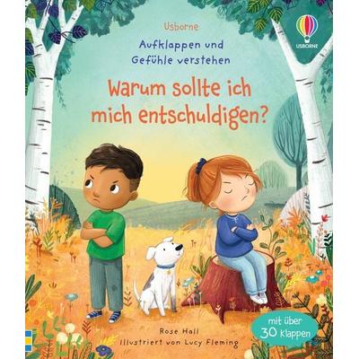 Aufklappen und Gefühle verstehen: Warum sollte ich mich entschuldigen?, Gebundene Ausgabe von , Usborne, 978-1-03-570279-4