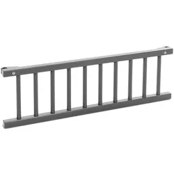 babybay Verschlussgitter für Maxi/Boxspring Holz Grau