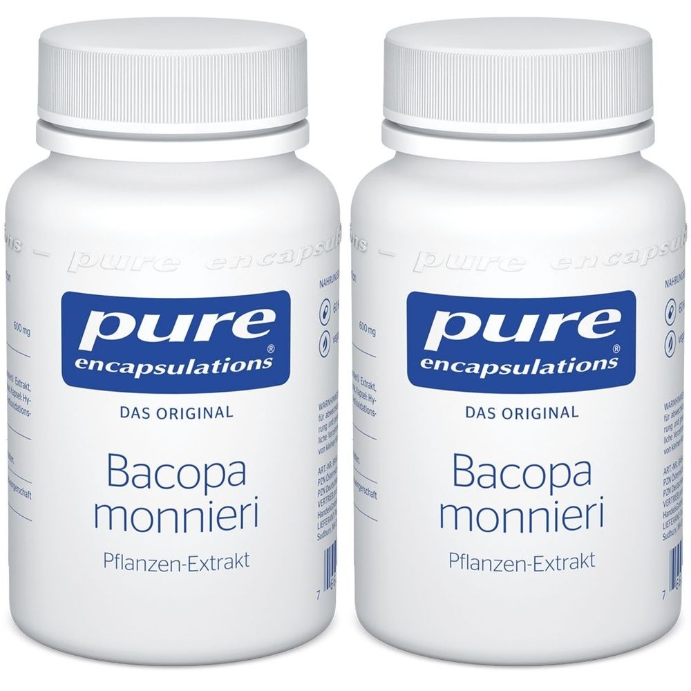 Pure Encapsulations Bacopa monniera Kapseln 2x 2x60 St