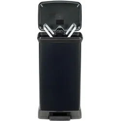 Curver Mülltonne 50 L, Abfalleimer, Schwarz