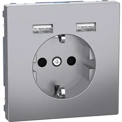Merten SCHUKO-Steckdose m.USB Ladegerät eds MEG2366-6036