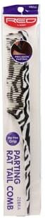 Kiss Zebra Parting Rat Tail Comb Peine