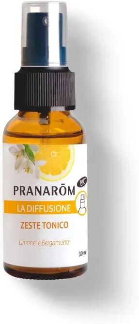 Pranarom Spray Oli essenziali per la diffusione Zeste tonico Bio