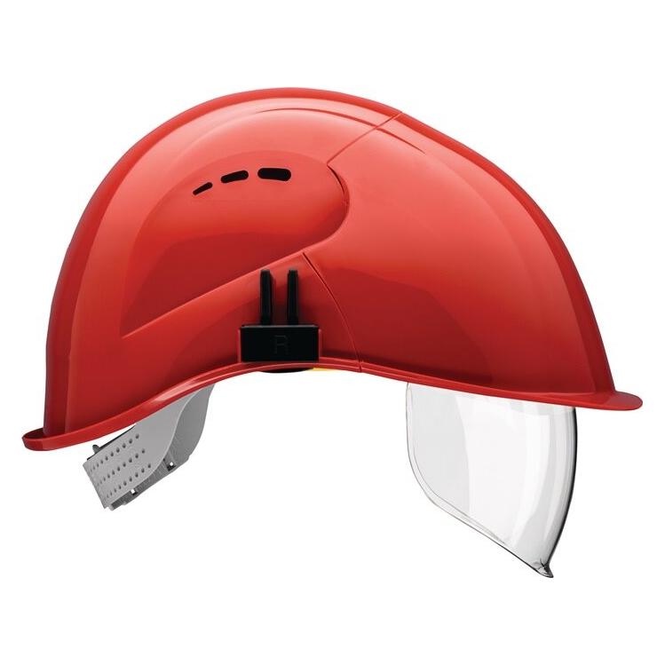 Schubiger Voss Schutzhelm VisorLight karminrot PE EN 397 (51 - 64 cm) (12903002)