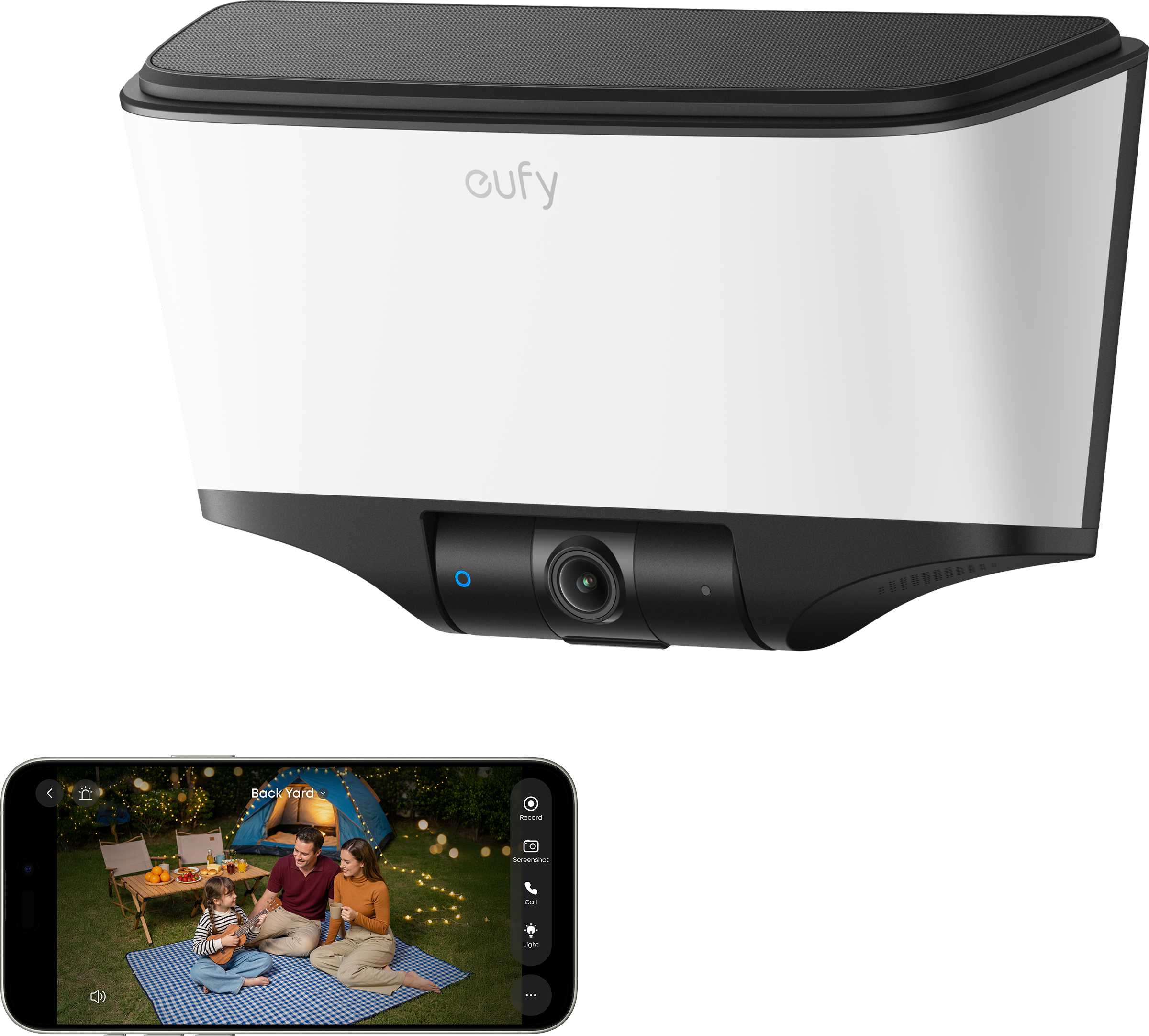 eufy Wandleuchte mit Kamera S4