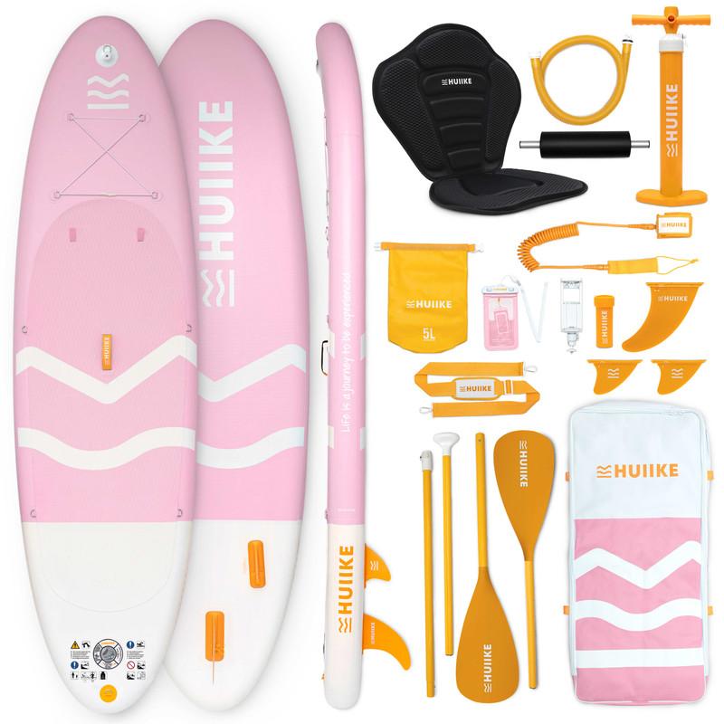 Stand Up Paddling Board Aufblasbar 10' zum Kajak Umbaubar, bis 130 kg