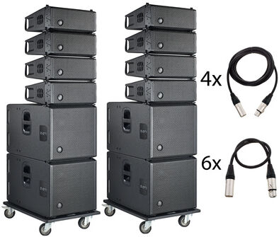 DAS Audio EVENT 8x26A/4x115A Bundle Schwarz