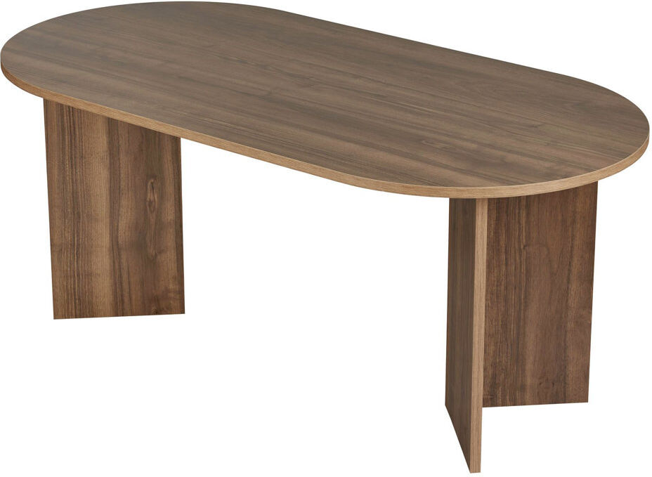 Decortie Dining Table Brown Wood / Brown