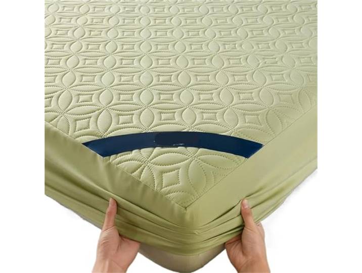 Stoffmatratze zerreißen oder Mehrfarbig, verschiedene Größen, for verschiedene Orte: Schlafzimmer, Gästebetten, Wohnmobil(Green,200x220cm (79x87in))