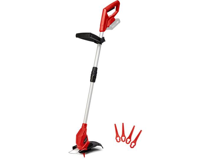 Akku-Rasentrimmer EINHELL GC-CT 18/24 Li-Solo , silber (rot, schwarz, silberfarben), Motorsensen, Akku-Rasentrimmer, ohne Akku und Ladegerät