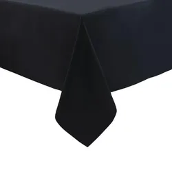 Mitre Essentials Occasions Tischdecke Schwarz 135 X 135 Cm