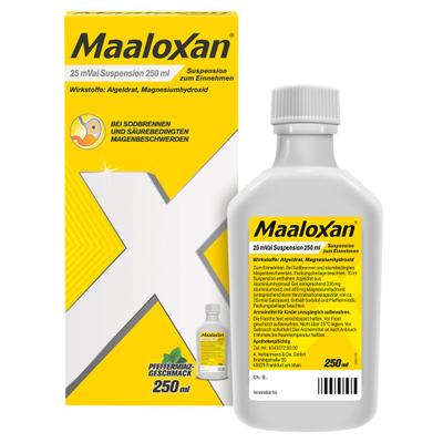 Maaloxan 25 mVal Suspension 250 ml