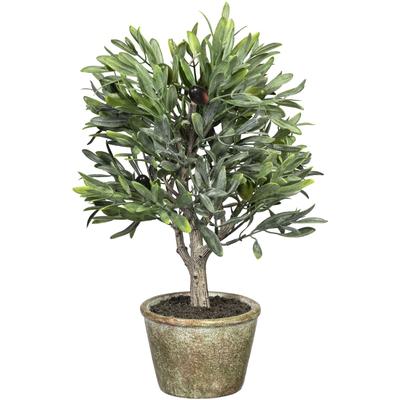 Kunstpflanze CREATIV GREEN "Olive", grün, H:36cm, Kunststoff, Kunstpflanzen, Kunstpflanze, mit detailgetreuer Gestaltung