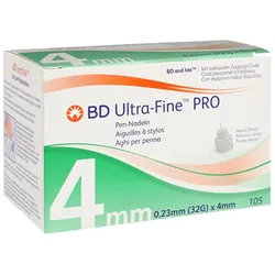 Bd Ultra-Fine pro 4 Mm Pen-Nadel 105 ST