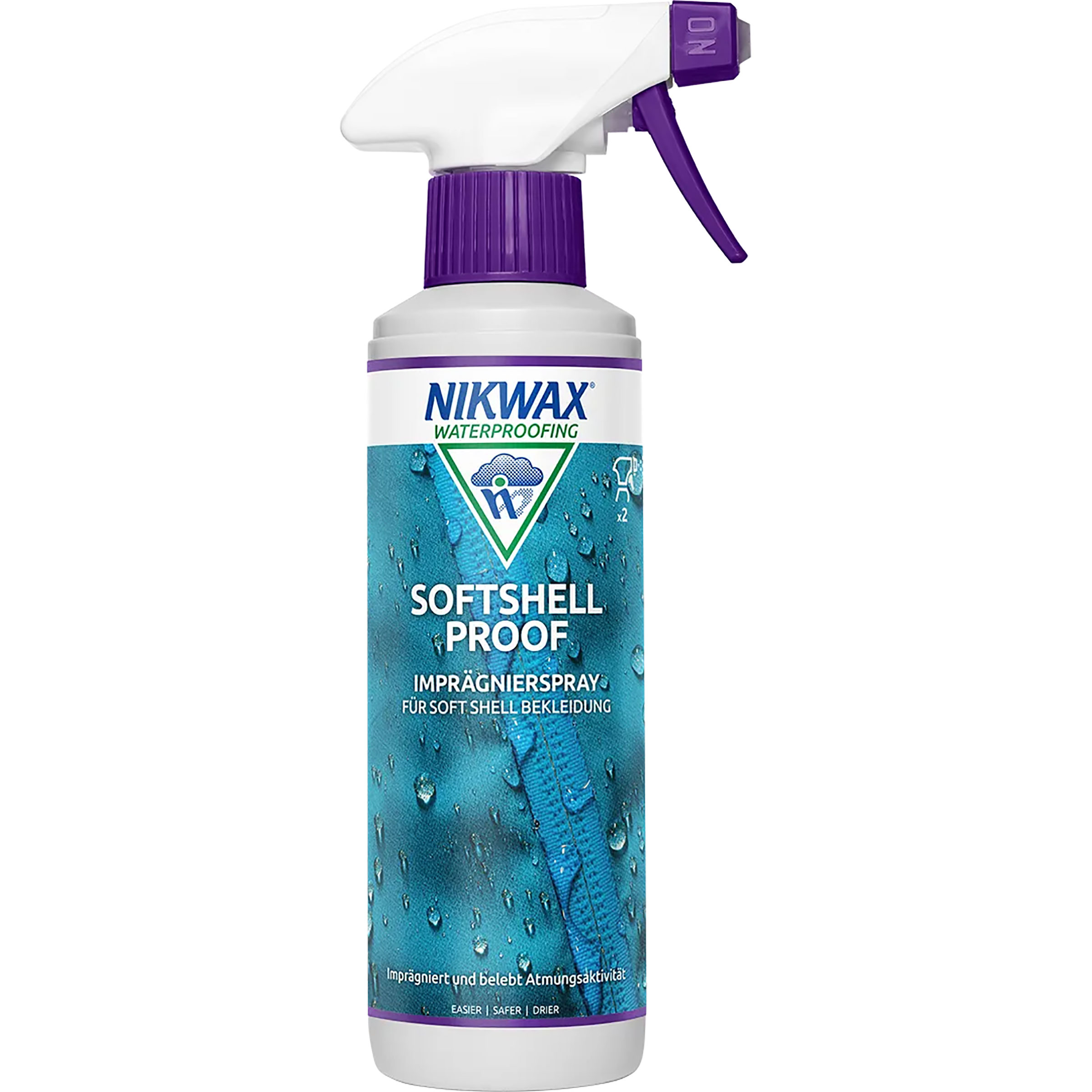 Nikwax Softshell Proof Spray Imprägniersprays weiss Größe 300ml