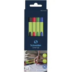 Schneider Fineliner 0.4 mm Mehrfarbig