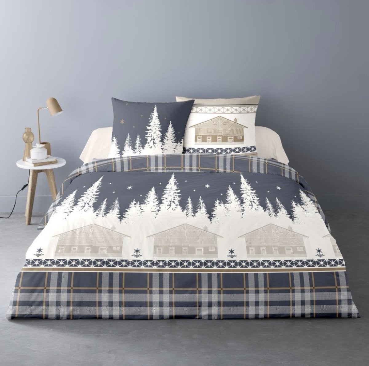Better Nights Luxe Katoen Flanel dekbedovertrek Rio 240 x 220 cm