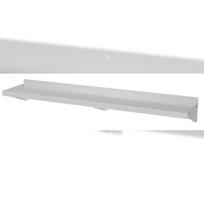 Chefgastro 300 Edelstahl Wandbord 800 Inkl. Konsoles BxTxH 800x300x190mm