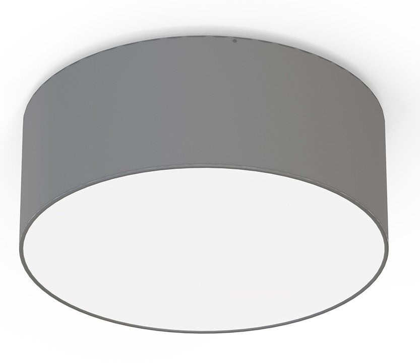 Lyora Cameron grijze ronde plafondlamp Ø 35 cm