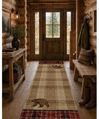 Mayberry Rug American Destination Rocky Point Antique Lodge Area Rug