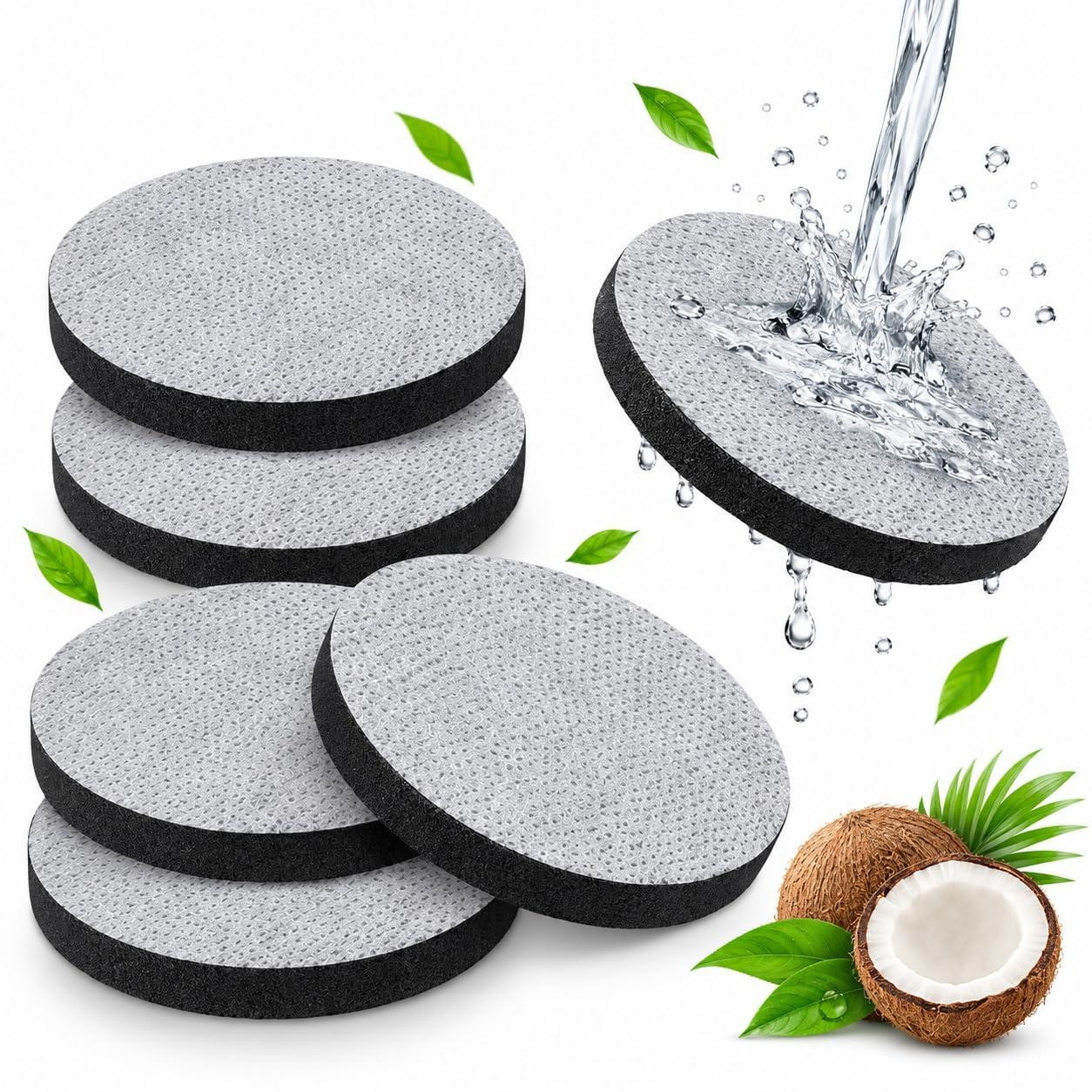 Dripio 6 waterfilterpatronen met actieve kool voor drinkwater