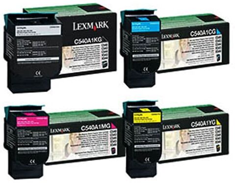 Lexmark Pack toners C540A1 (4 colores)