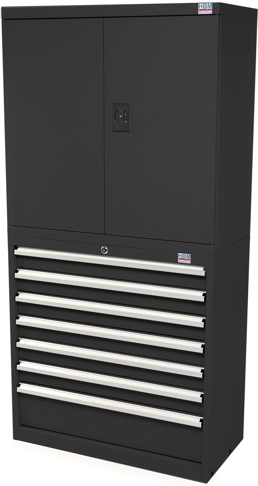 HBM profi armoire combinée noir