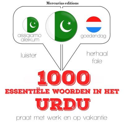 1000 essentiële woorden in het Urdu - JM Gardner, Audio, 9782821123656
