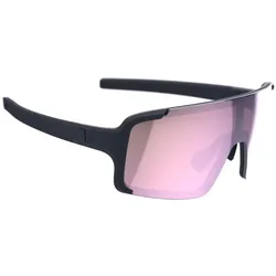 BBB, Unisex, Sportbrille, Brille Chester Narrow schwarz, MLC rose (Matt Schwarz, MLC), Pink, Schwarz