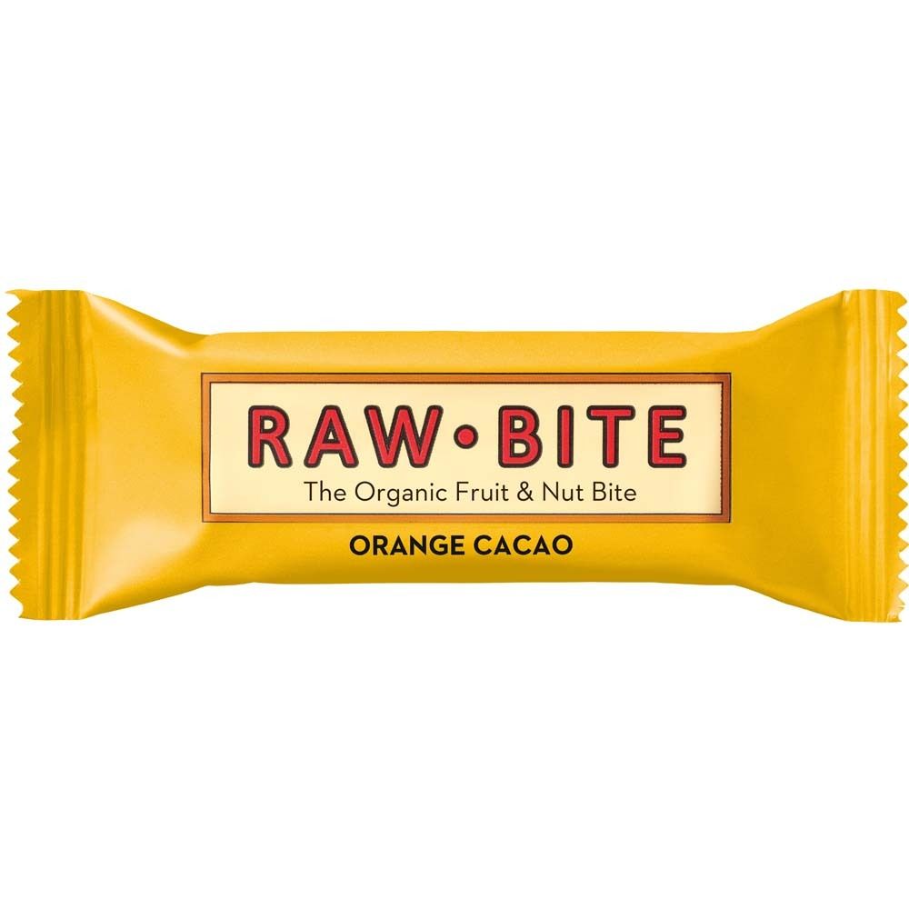 Rawbite - Orange Cacao, 50g 50 g Riegel