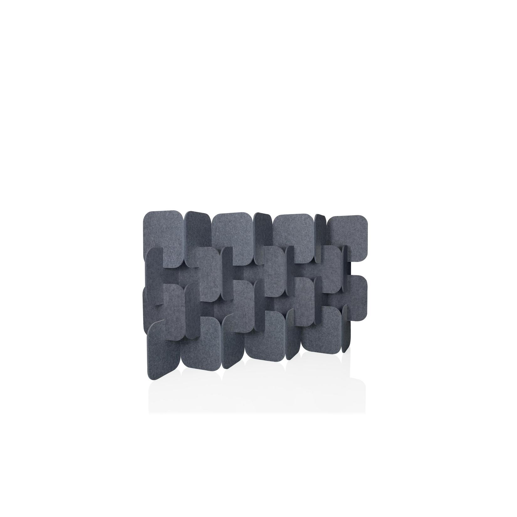 hjh OFFICE Trennwand FLEXMIUT PLUG Stoff