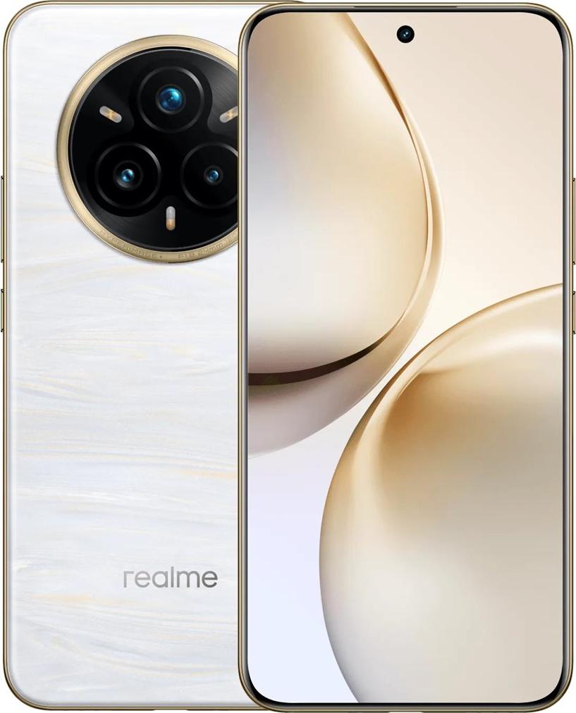 realme 14 Pro+ 5G Smartphone 12GB/512GB Perlweiß-Smartphone