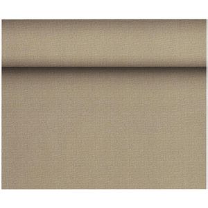 Papstar Tischläufer Soft Selection Plus, 85760, abwischbar, grau, aus Vliesstoff, auf Rolle, 40 cm x 24 m