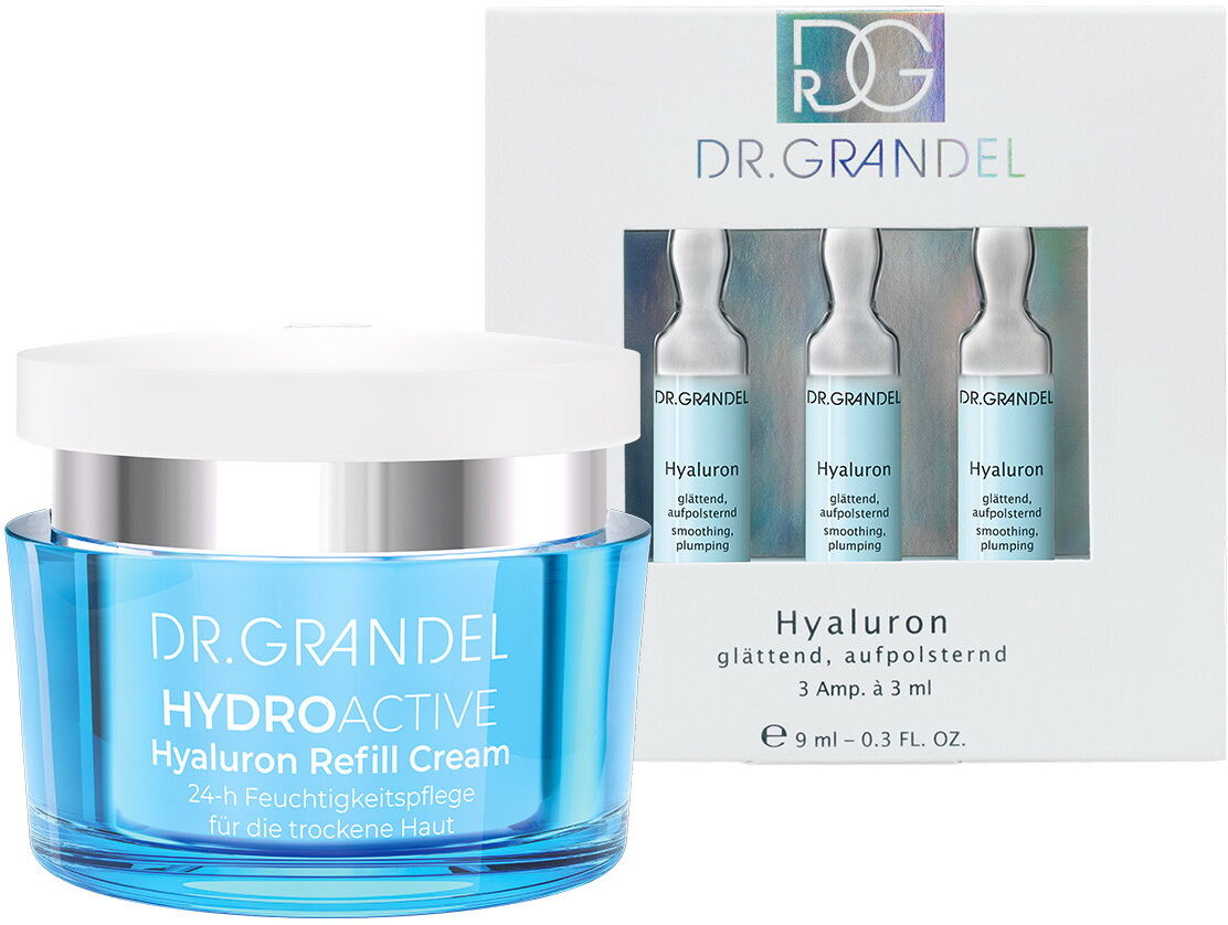 59ml DR. GRANDEL Hyaluron Kick Set (Creme 50ml + Konzentrat 9ml)